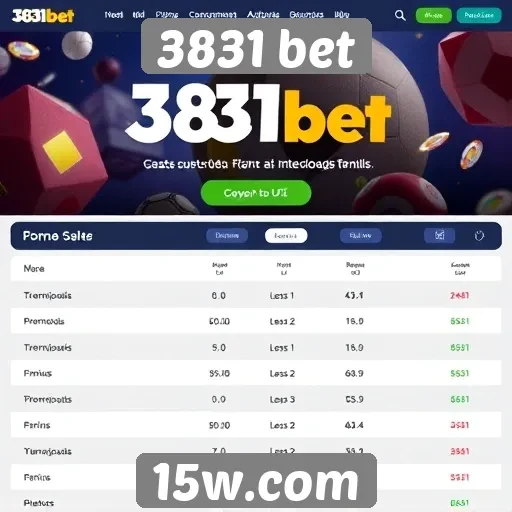 Análise das ofertas de bônus na 3831 bet