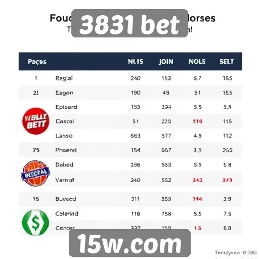 Comparativo entre 3831 bet e concorrentes