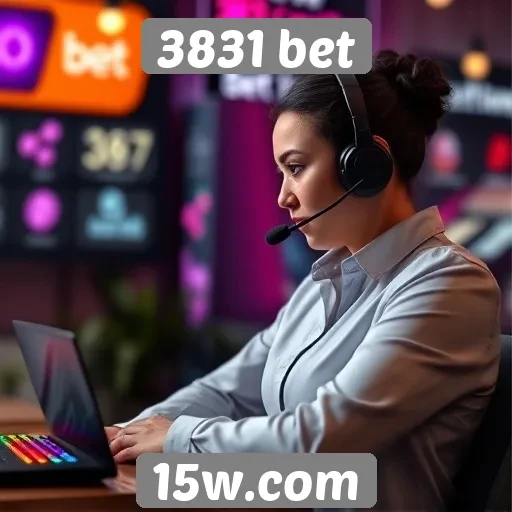 Suporte ao cliente no site 3831 bet