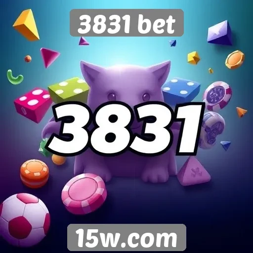 Variedade de jogos disponíveis na 3831 bet