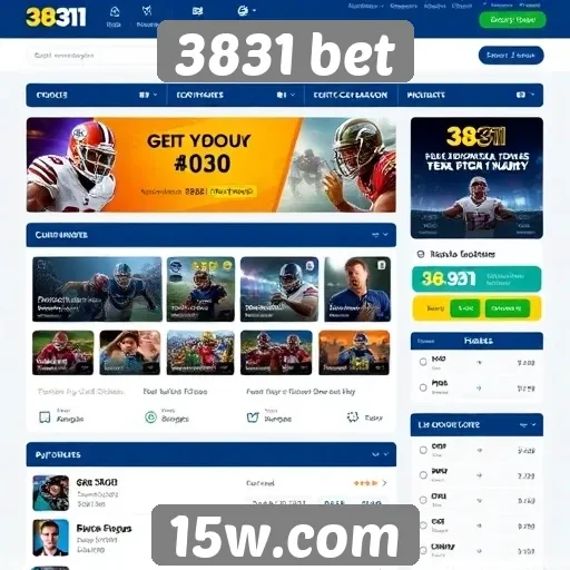 Análise da interface do site 3831 bet