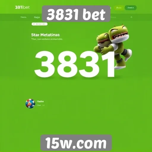 Interface e usabilidade do site 3831 bet