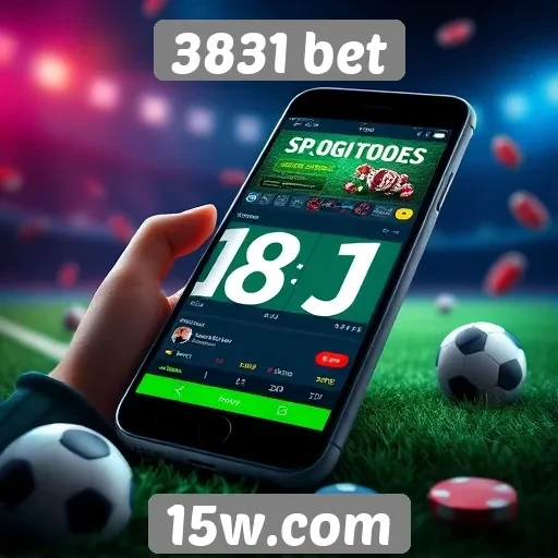 Mobile gaming na 3831 bet é acessível