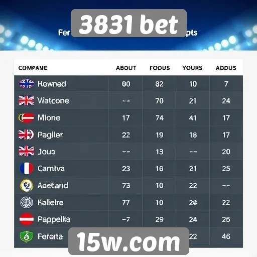 Comparação de odds no 3831 bet e concorrentes