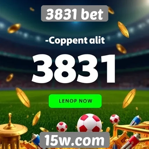 Promoções e bônus oferecidos por 3831 bet