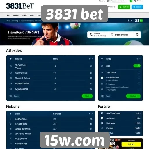 Avaliação de recursos disponíveis no site 3831 bet
