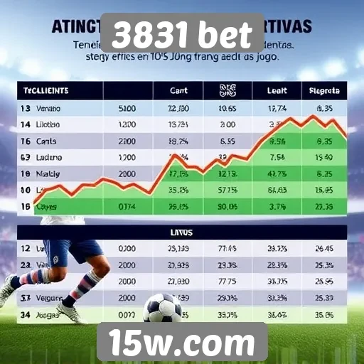 Tendências de apostas esportivas no 3831 bet